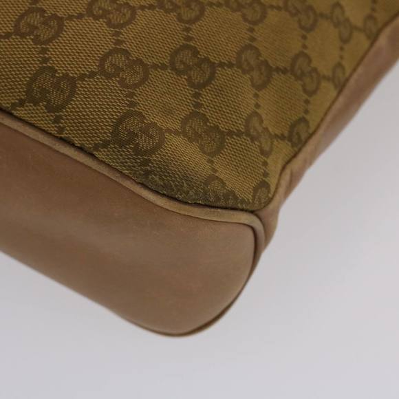 GUCCI GG Canvas Shoulder Bag Brown 109097 Auth 49074 - Picture 14 of 16